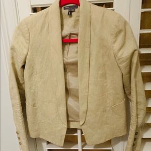 Vince Linen Blazer from Bergdorf Goodman Sz 2